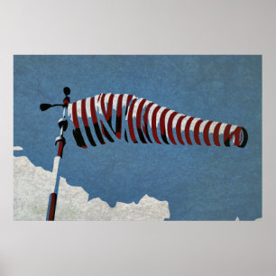 Old windsock poster