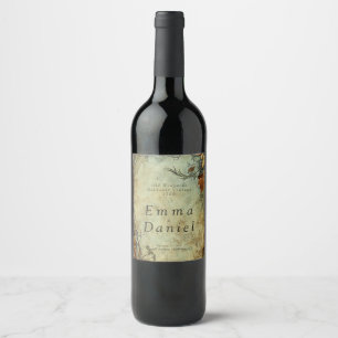 Old Winyards Wedding Wine Label