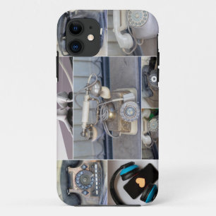 Old wired telephones as beautiful retro style! iPa Case-Mate iPhone Case