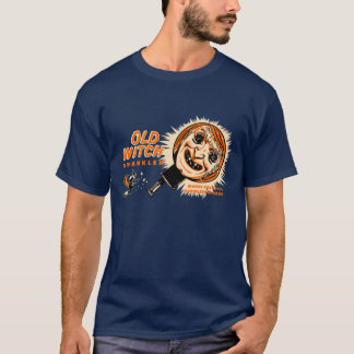 Old Witch Sparkler - Vintage Halloween Graphic Tee