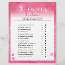 Old Wives Tales [Snowy Pink]