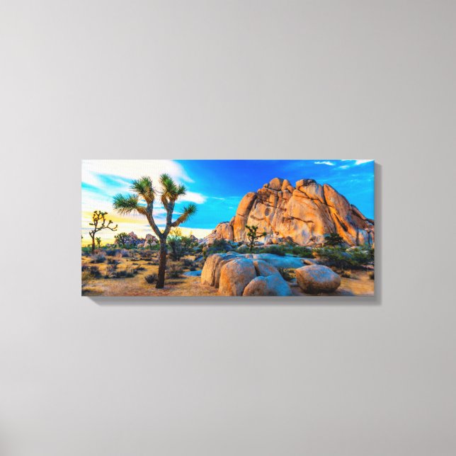 Old Woman Rock - Joshua Tree National Park Canvas Print (Front)