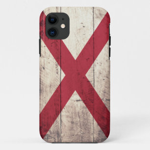 Old Wood Alabama Flag Case-Mate iPhone Case