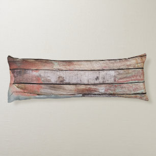 Old wood rustic boat wooden plank body cushion