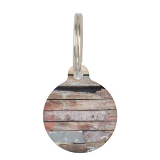 Old wood rustic boat wooden plank pet tag