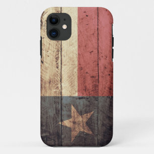 Old Wood Texas Flag iPhone 5 Case