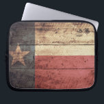 Old Wood Texas Flag Laptop Sleeve<br><div class="desc">Texas Flag; Texan; Texian; Tejano;</div>