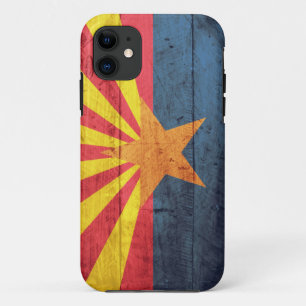 Old Wooden Arizona Flag iPhone 5 Case
