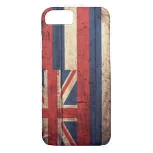 Old Wooden Hawaii Flag; Case-Mate iPhone Case