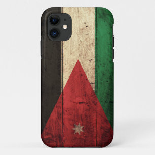 Old Wooden Jordan Flag Case-Mate iPhone Case