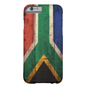 Old Wooden South Africa Flag Barely There iPhone 6 Case