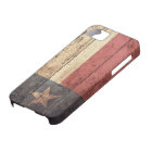 Old Wooden Texas Flag;