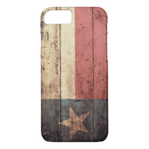 Old Wooden Texas Flag; Case-Mate iPhone Case