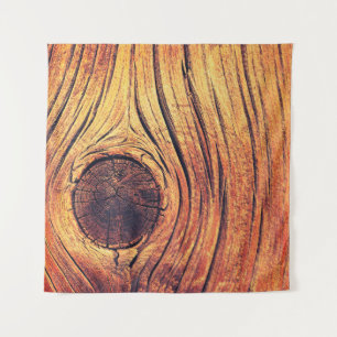 Old wooden texture as background. Vintage colorsst Tapestry