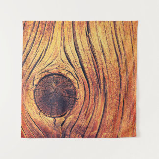 Old wooden texture as background. Vintage colorsst Tapestry