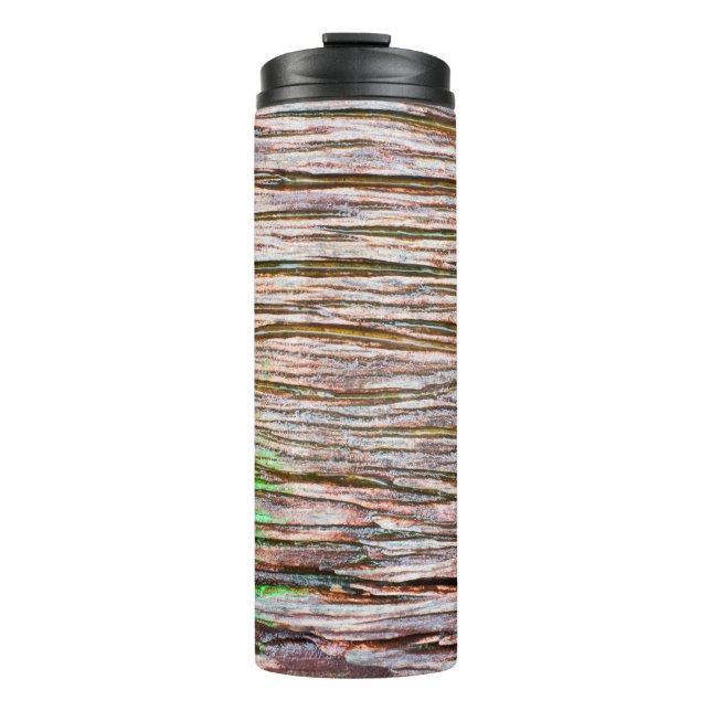 Old woodhome decor, background, board, brown, cons thermal tumbler (Front)