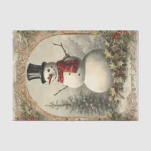 Old World Christmas Snowman Tissue Paper