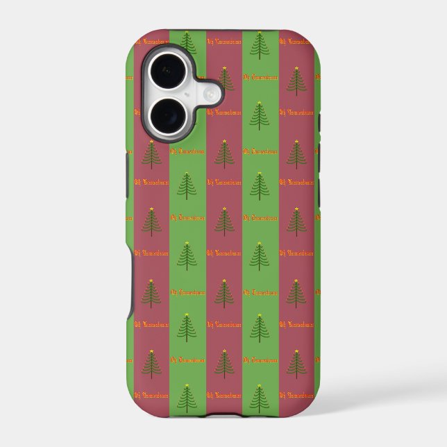 Old World Christmas Tree Pattern Evergreen (Back)
