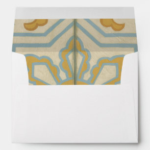Old World Decorative Tile Pattern Envelopes