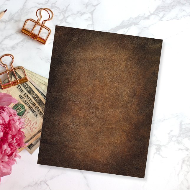 Old World Faux Leather Scrapbook Paper (Creator Uploaded)