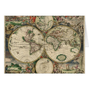 Old world map