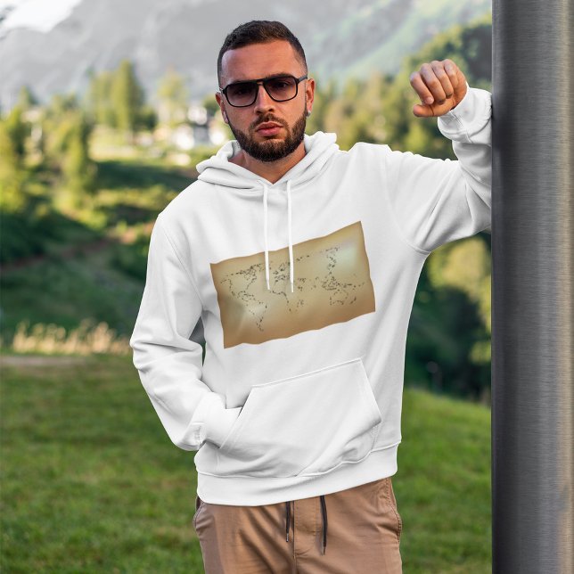 Old World Map Hoodie (Creator Uploaded)