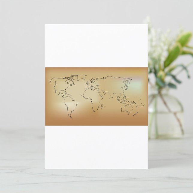 Old World Map Invitation (Creator Uploaded)
