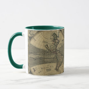 Old World Map Mugs
