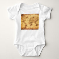 Old World Map: Stained Parchment Vintage