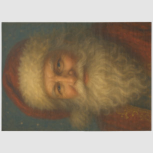 Old World Santa Classic Christmas Portrait Tissue Paper