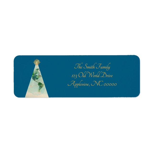 Old World Trees Return Address Labels  (Front)