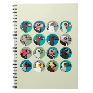 Old World Vultures Spiral Notebook