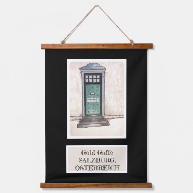 Old World Wall Hanging Tapestry (Front)