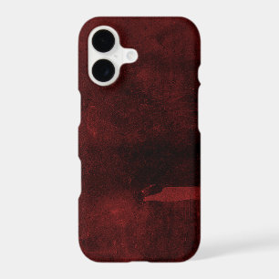 Old Worn Leather Book Cover In Red