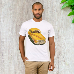 Old Yellow Car Mens T-Shirt