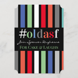 #oldasf Birthday Party Fun Invitation