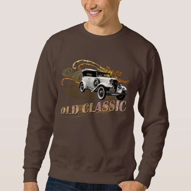 OldClassicCar_BSweatshirt Sweatshirt (Front)