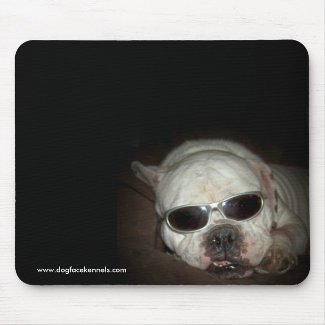 Olde Bulldogge mouse pad (Front)