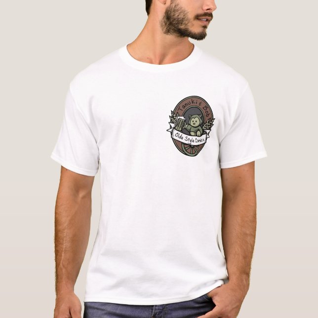 Olde Style Pocket  Full Colour T-Shirt (Front)