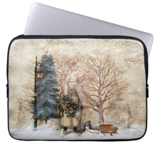 Olde World Santa With Sled- Project Bag