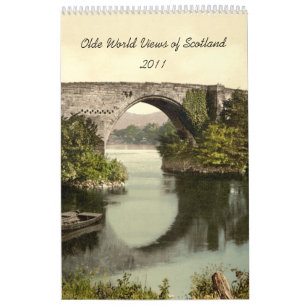 Olde World Views of Scotland Calendar