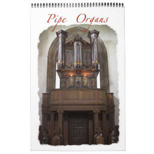 Olde Worlde Pipe organ calendar