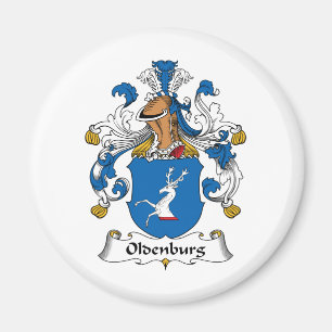 Oldenburg Family Crest Magnet