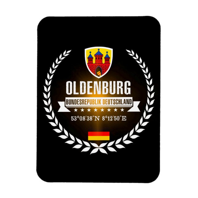 Oldenburg Magnet (Vertical)