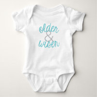 Older and Wiser Boy Twin Big Brother Shirt