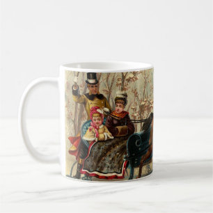 Older and Younger Sisters Ride - Mary Evans Coffee Mug