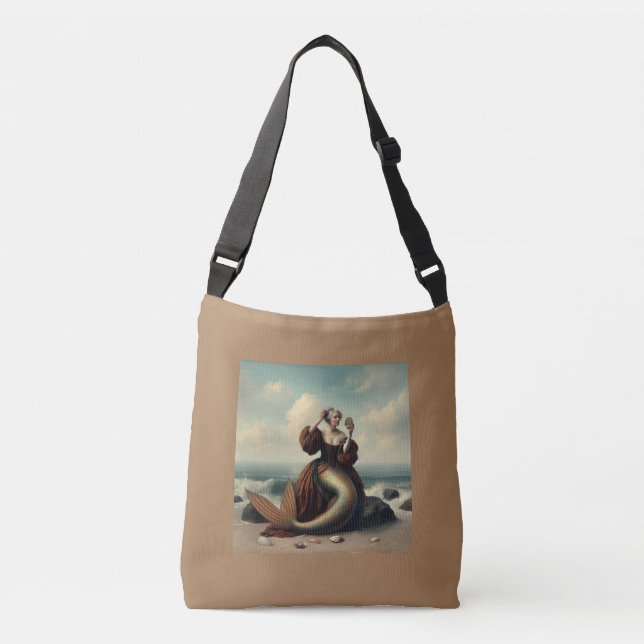 Older Mermaid Crossbody Bag (Front)