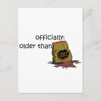 Older than Dirt Postcard