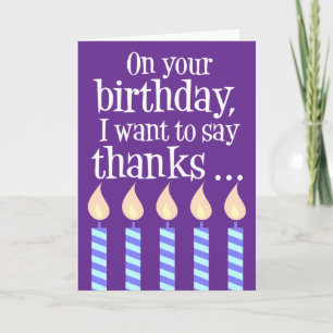 Older Than Me Funny Happy Birthday Card