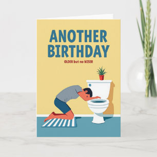 Older Wiser Graphic Birthday Card